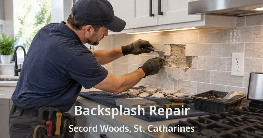 Backsplash Repair Secord Woods, St. Catharines - ON