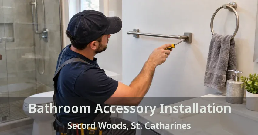 Bathroom Accessory Installation Secord Woods, St. Catharines - ON