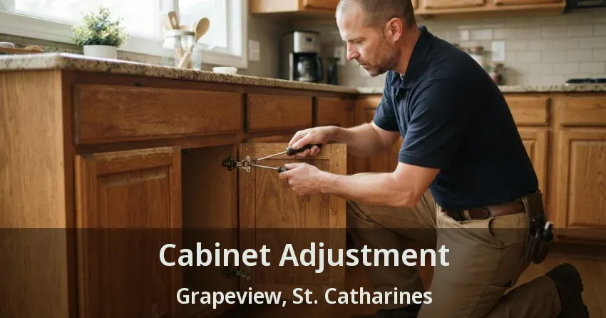 Cabinet Adjustment Grapeview, St. Catharines - ON