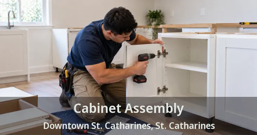 Cabinet Assembly Downtown St. Catharines, St. Catharines - ON