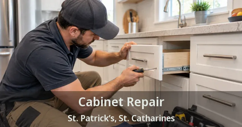 Cabinet Repair St. Patrick’s, St. Catharines - ON