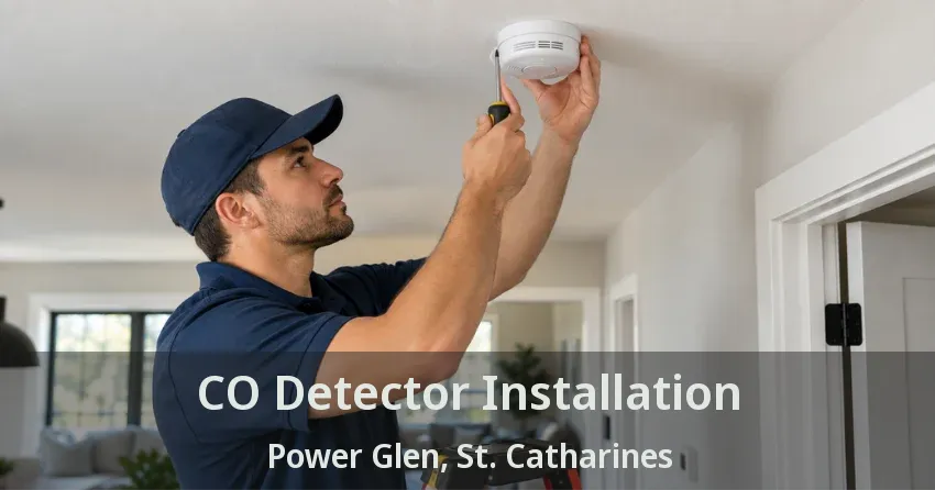 CO Detector Installation Power Glen, St. Catharines - ON