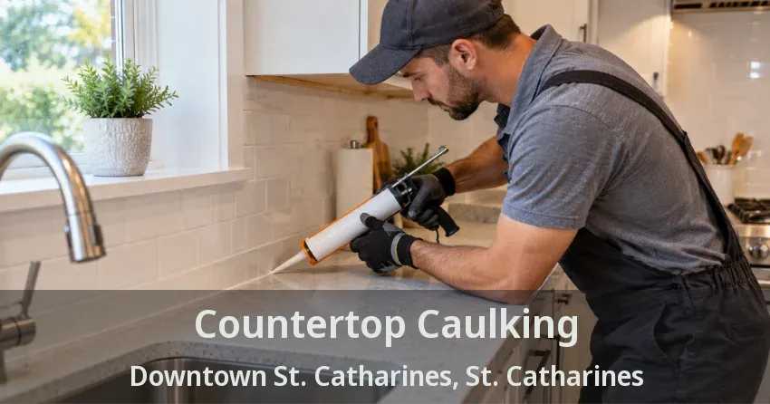 Countertop Caulking Downtown St. Catharines, St. Catharines - ON