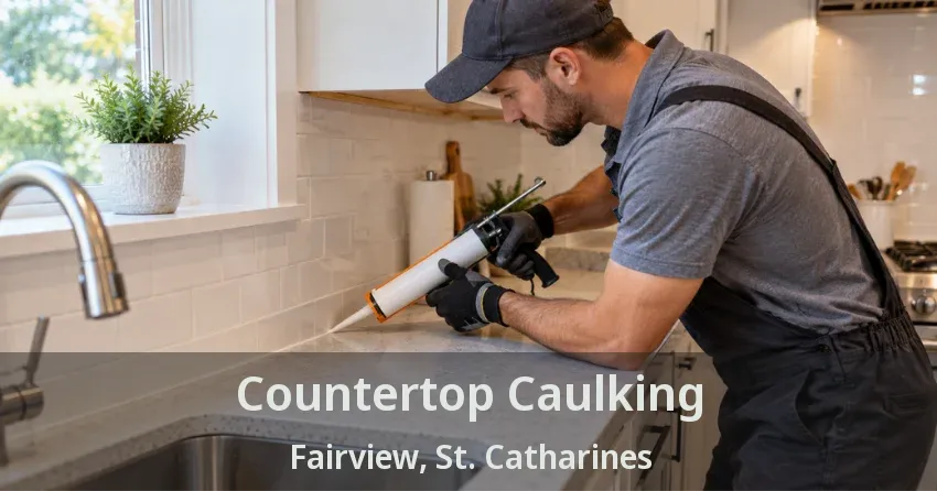 Countertop Caulking Fairview, St. Catharines - ON