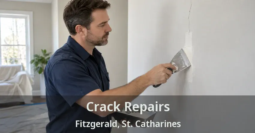 Crack Repairs Fitzgerald, St. Catharines - ON