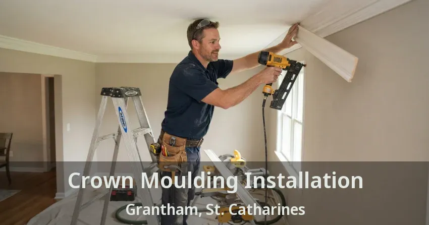 Crown Moulding Installation Grantham, St. Catharines - ON