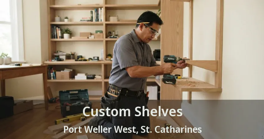 Custom Shelves Port Weller West, St. Catharines - ON