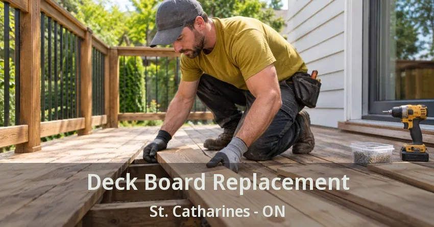 Deck Board Replacement St. Catharines - ON