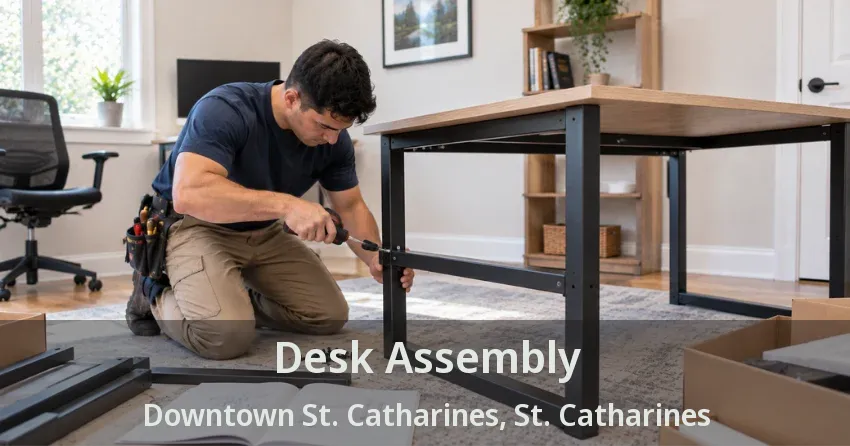 Desk Assembly Downtown St. Catharines, St. Catharines - ON