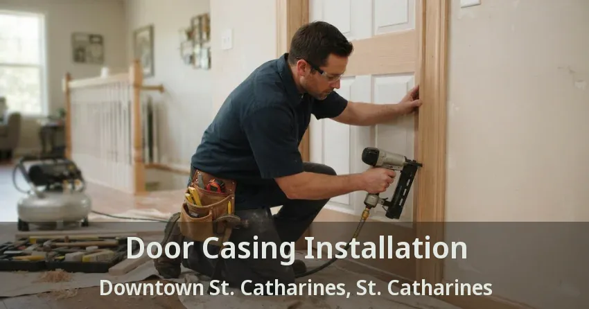 Door Casing Installation Downtown St. Catharines, St. Catharines - ON
