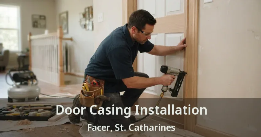 Door Casing Installation Facer, St. Catharines - ON