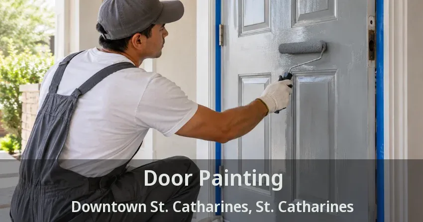 Door Painting Downtown St. Catharines, St. Catharines - ON