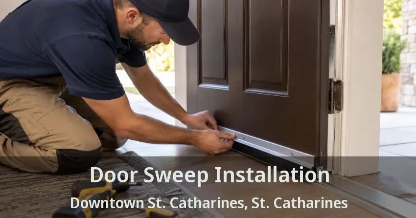 Door Sweep Installation Downtown St. Catharines, St. Catharines - ON