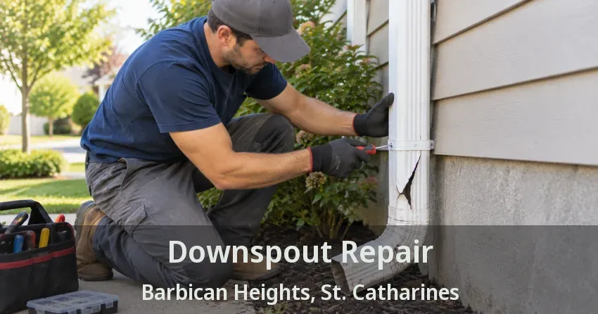 Downspout Repair Barbican Heights, St. Catharines - ON