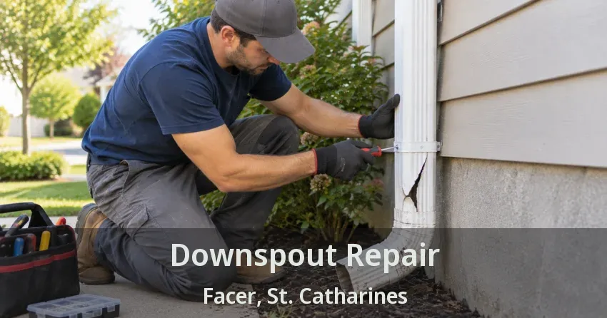 Downspout Repair Facer, St. Catharines - ON