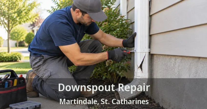 Downspout Repair Martindale, St. Catharines - ON
