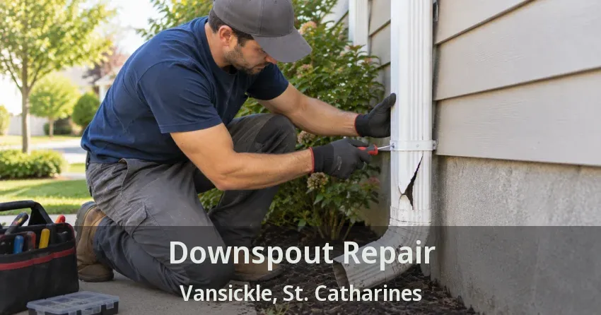 Downspout Repair Vansickle, St. Catharines - ON