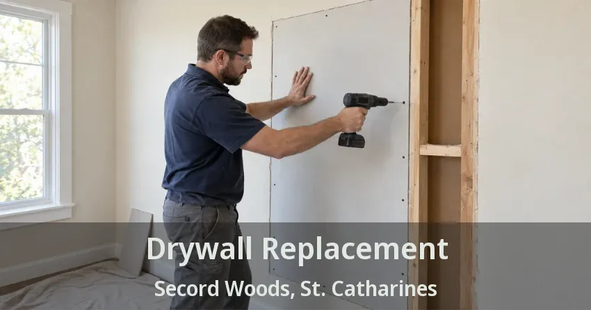 Drywall Replacement Secord Woods, St. Catharines - ON