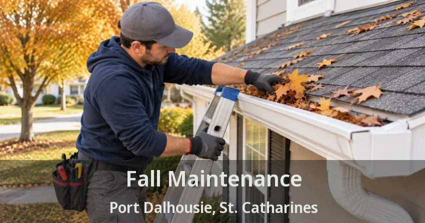 Fall Maintenance Port Dalhousie, St. Catharines - ON