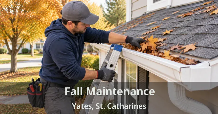 Fall Maintenance Yates, St. Catharines - ON