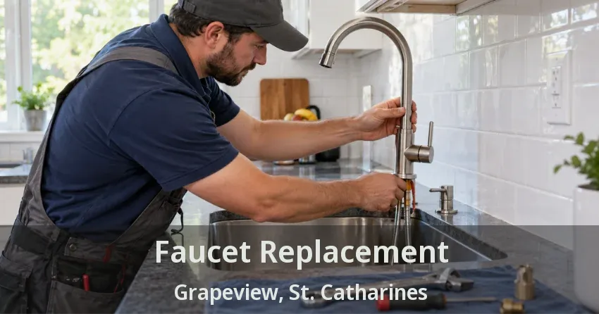 Faucet Replacement Grapeview, St. Catharines - ON