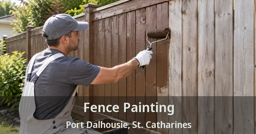 Fence Painting Port Dalhousie, St. Catharines - ON