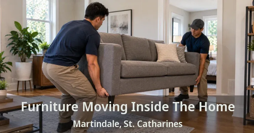 Furniture Moving Inside The Home Martindale, St. Catharines - ON