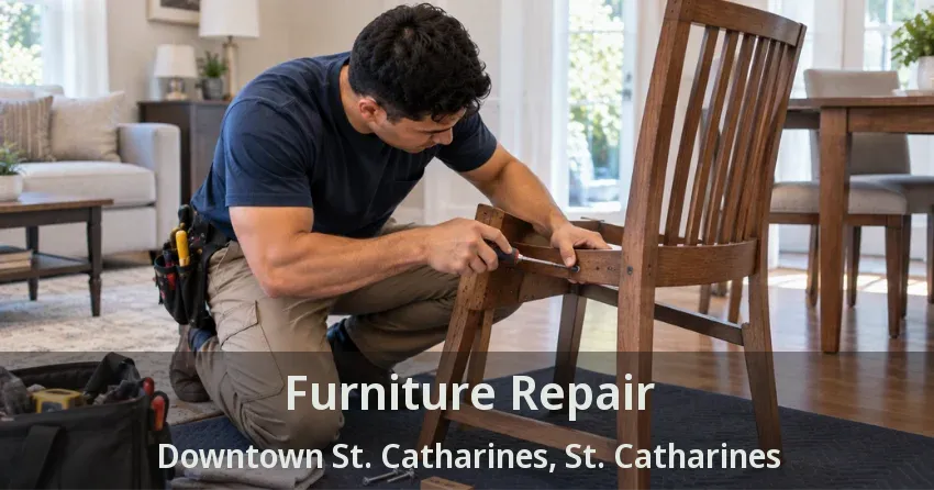 Furniture Repair Downtown St. Catharines, St. Catharines - ON