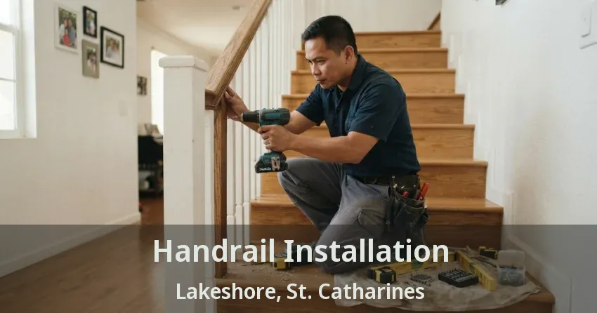 Handrail Installation Lakeshore, St. Catharines - ON