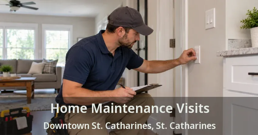 Home Maintenance Visits Downtown St. Catharines, St. Catharines - ON