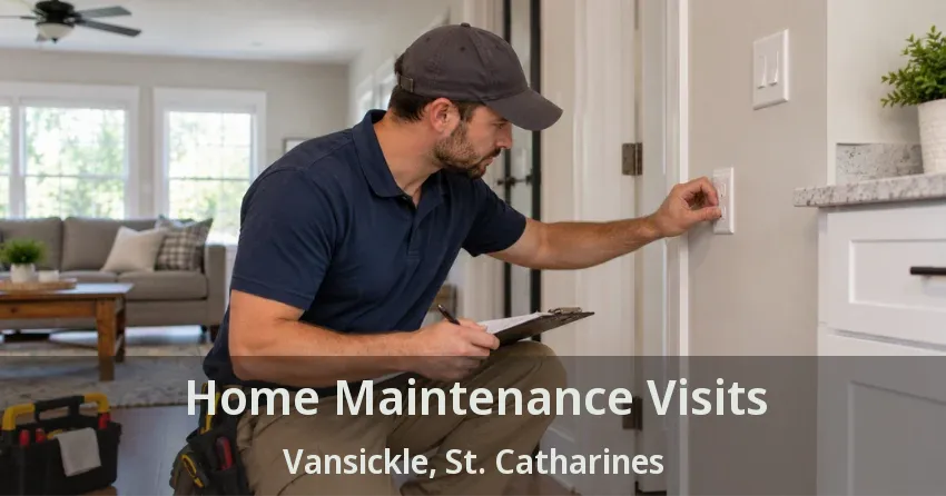 Home Maintenance Visits Vansickle, St. Catharines - ON