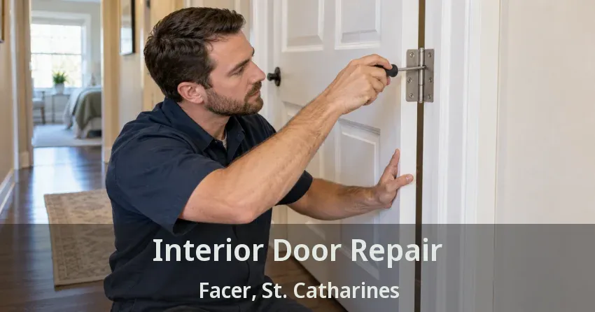 Interior Door Repair Facer, St. Catharines - ON