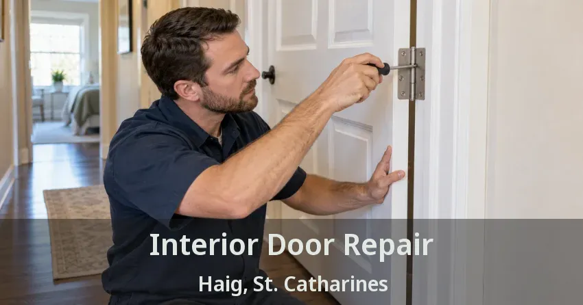 Interior Door Repair Haig, St. Catharines - ON