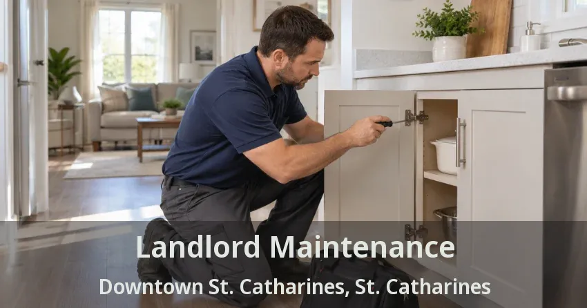 Landlord Maintenance Downtown St. Catharines, St. Catharines - ON