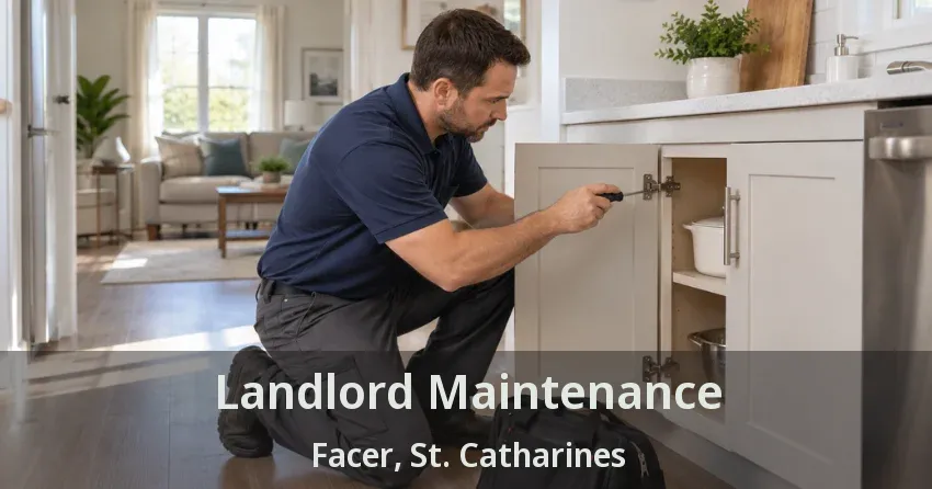 Landlord Maintenance Facer, St. Catharines - ON