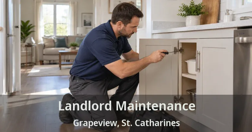 Landlord Maintenance Grapeview, St. Catharines - ON