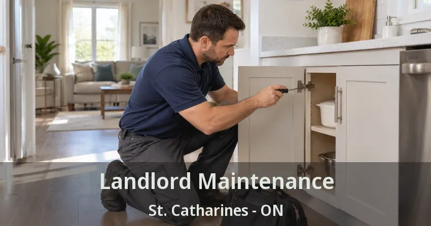 Landlord Maintenance St. Catharines - ON