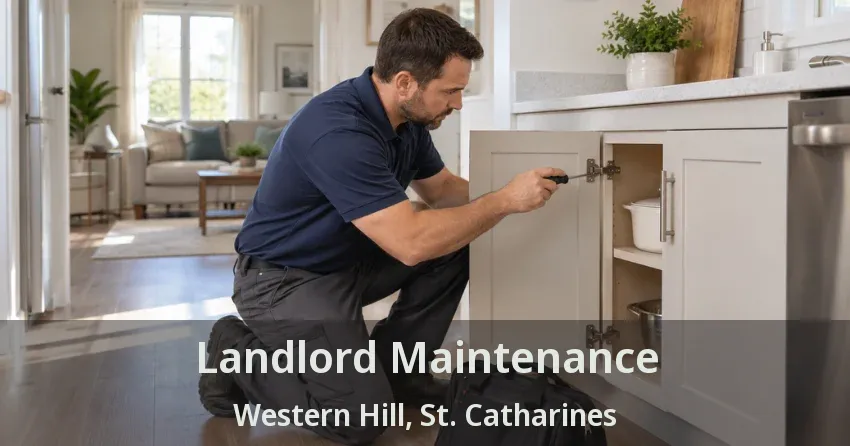 Landlord Maintenance Western Hill, St. Catharines - ON