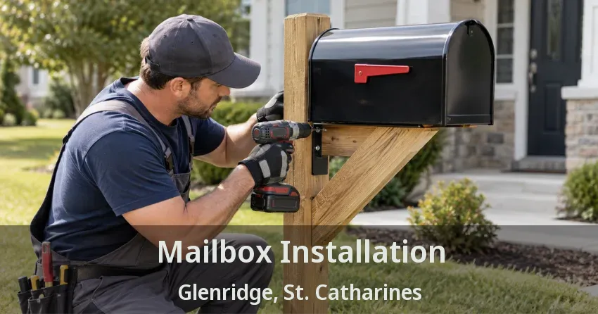 Mailbox Installation Glenridge, St. Catharines - ON