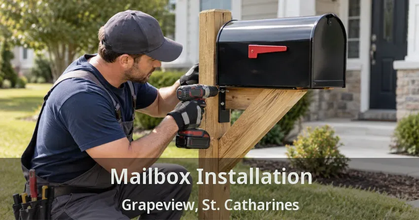 Mailbox Installation Grapeview, St. Catharines - ON