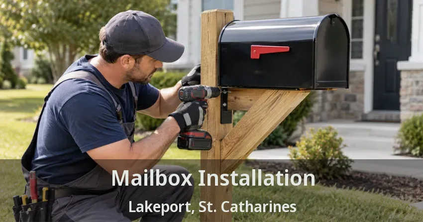 Mailbox Installation Lakeport, St. Catharines - ON