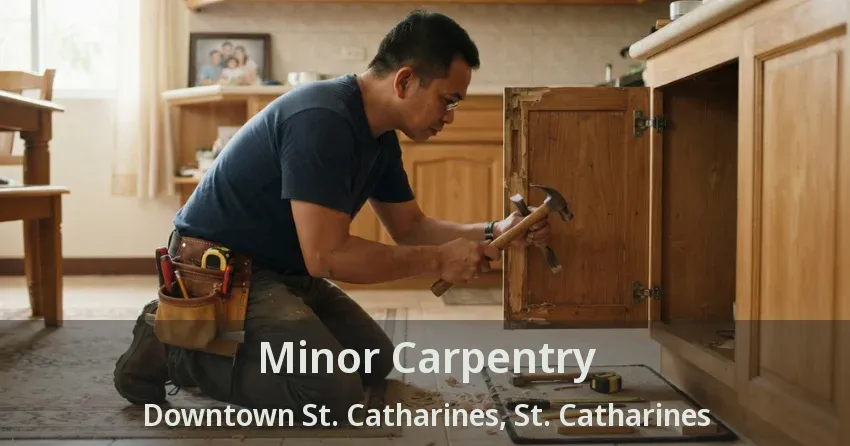 Minor Carpentry Downtown St. Catharines, St. Catharines - ON