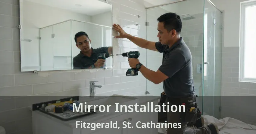 Mirror Installation Fitzgerald, St. Catharines - ON
