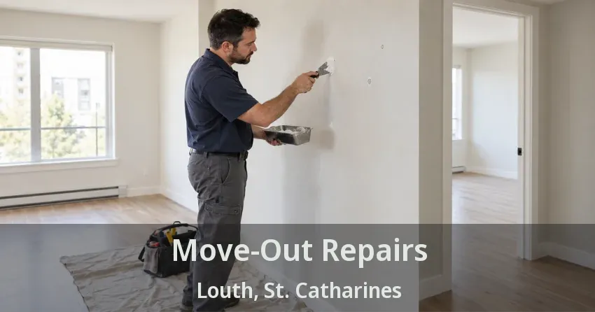 Move-Out Repairs Louth, St. Catharines - ON