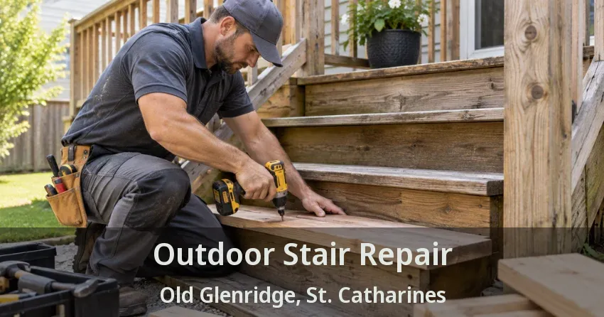 Outdoor Stair Repair Old Glenridge, St. Catharines - ON