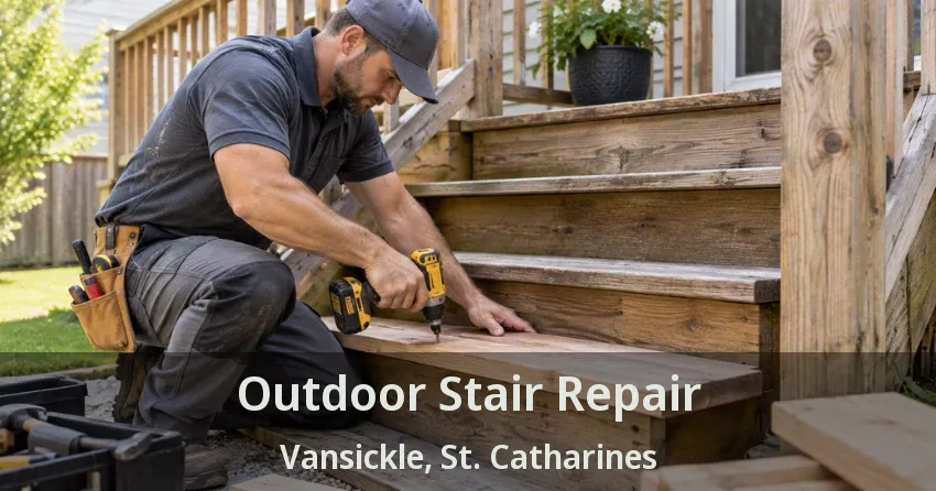 Outdoor Stair Repair Vansickle, St. Catharines - ON