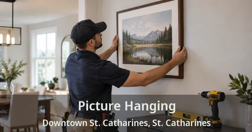 Picture Hanging Downtown St. Catharines, St. Catharines - ON