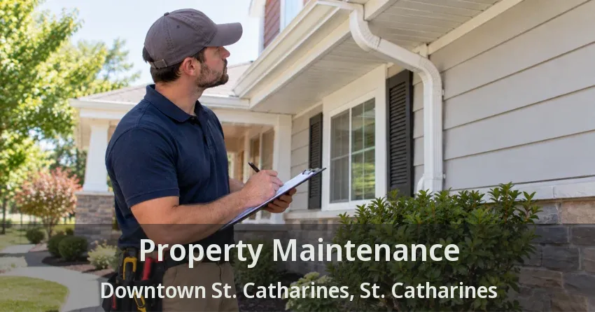 Property Maintenance Downtown St. Catharines, St. Catharines - ON