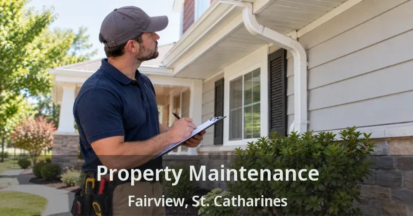 Property Maintenance Fairview, St. Catharines - ON