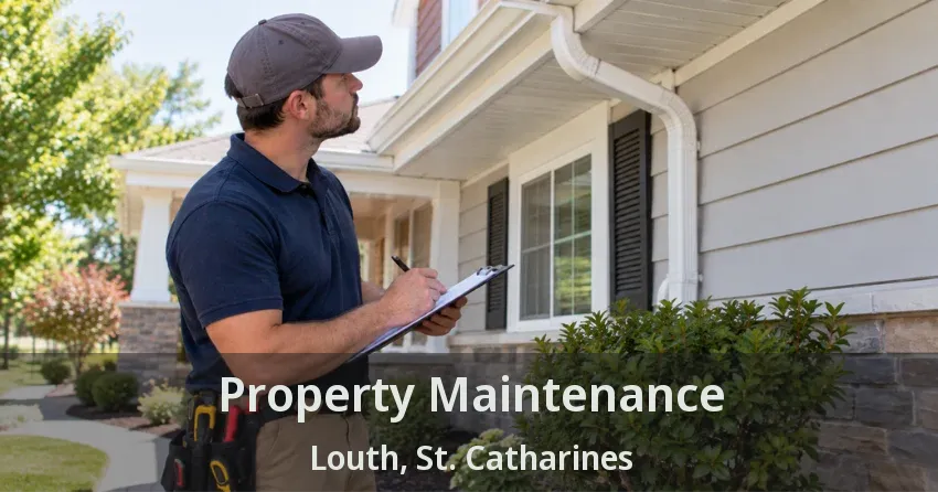 Property Maintenance Louth, St. Catharines - ON
